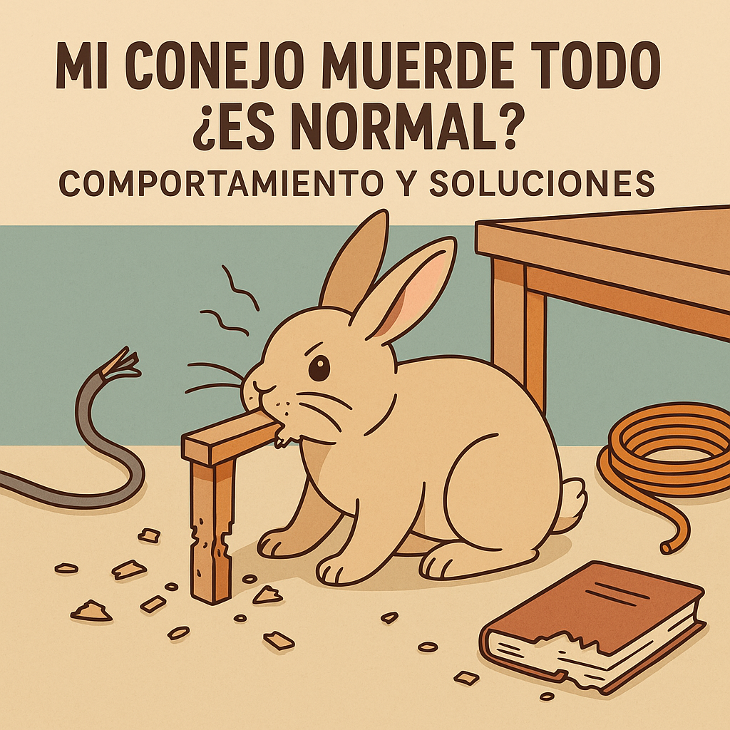mi conejo muerde todo consejos