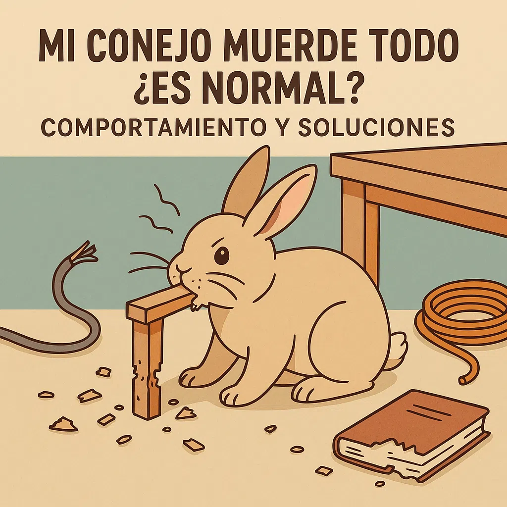 mi conejo muerde todo consejos