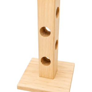 Dispensador de heno para conejos