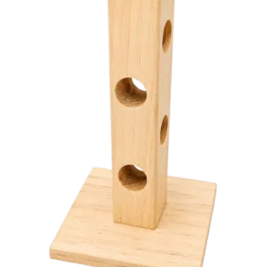 Dispensador de heno para conejos