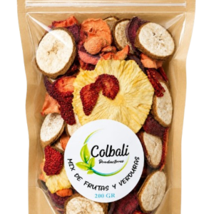 Mix de verduras y frutas deshidratadas