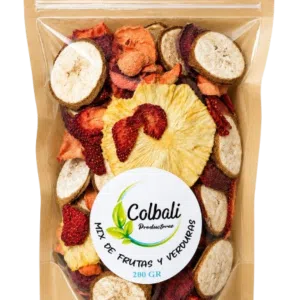 Mix de verduras y frutas deshidratadas